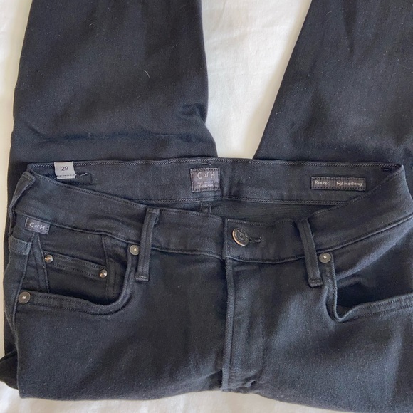 Citizen of Humanity Rocket High Rise Skinny Jean Size 29 Black - Picture 4 of 4